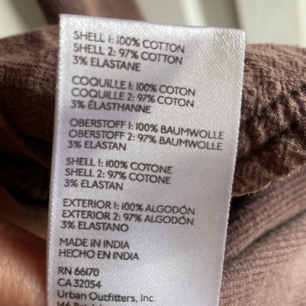 Free People NWT Tiny Button-Up Long Sleeve Collared Ribbed Cotton Top medium - Picture 13 of 16